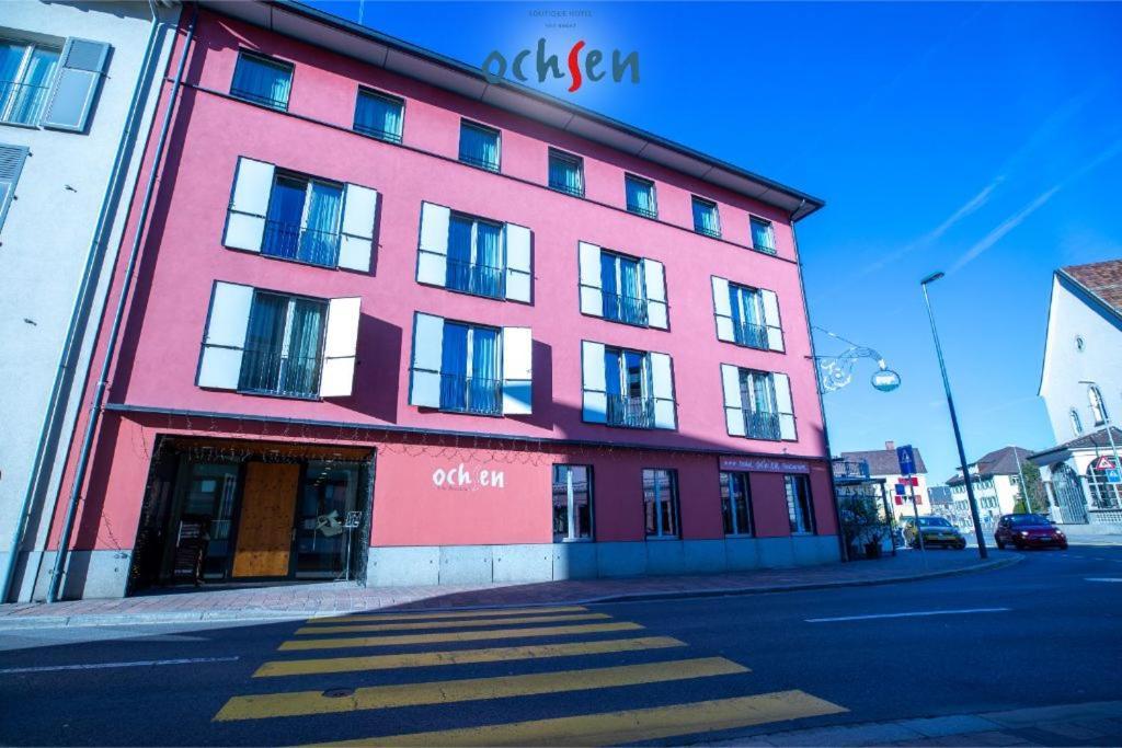 Boutique Hotel Ochsen Bad Ragaz Exteriör bild