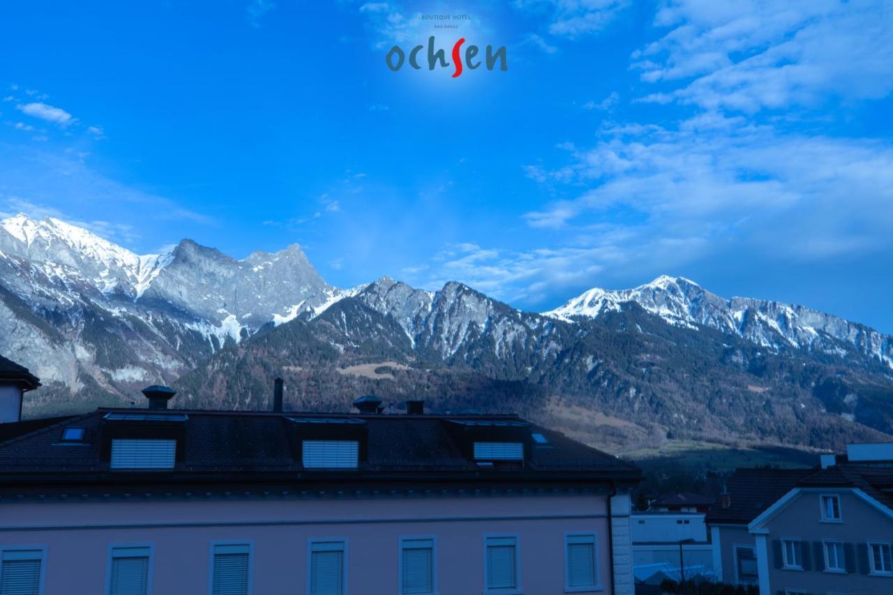 Boutique Hotel Ochsen Bad Ragaz Exteriör bild