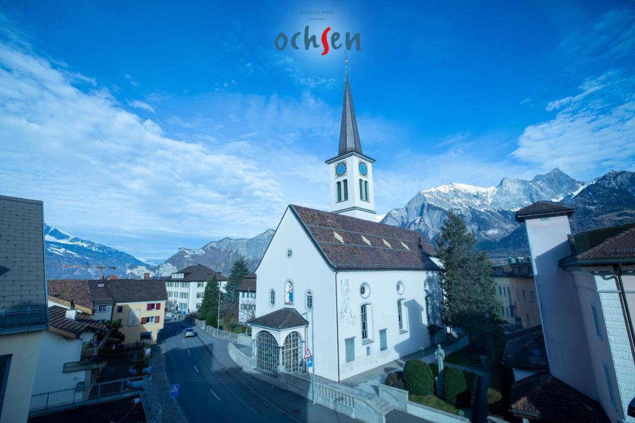 Boutique Hotel Ochsen Bad Ragaz Exteriör bild